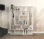 Hanah Home Estantería Escandinava Blanca 124.8x149.4x22 cm
